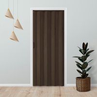 Puerta de PVC Plegable Tivoli Roble 90x210 Cm