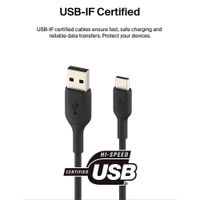 Cable USB-A a USB-C Negro 1 M