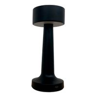 Set de 2 Lámparas de Mesa al Tacto 110 Lm 3 W Negro