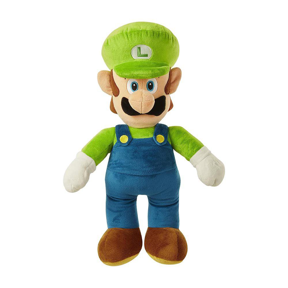 Peluche World of Nintendo Super Mario Luigi Jumbo Peluche Jumbo Luigi 50 Cm