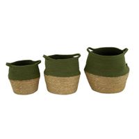 Set de 3 Canastas de 36x36x32 Cm