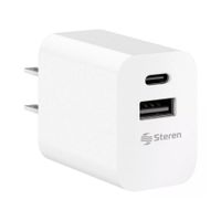 Cargador USB Quick Charge y USB-C Power Delivery de 20W