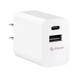 Cargador USB Quick Charge y USB-C Power Delivery de 20W