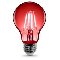 Bombilla Pera Led Rojo E27 De 4.5 W - Feit