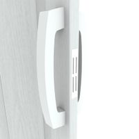 Puerta de PVC Plegable Tivoli Blanca 90x210 Cm