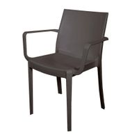 Silla Flora con Brazos 58x55x82 Cm - Varios Colores