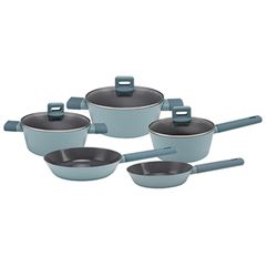 Batería de Cocina con Antiadherente 8 Piezas