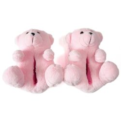Pantufla Infantil Oso para Niña - Varias Tallas
