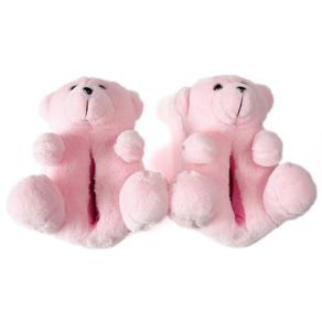 Pantufla Infantil Oso para Niña - Varias Tallas