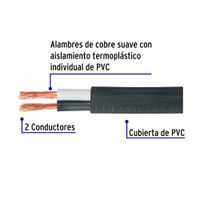 Cable TSJ Uso Extra Rudo Venta por Metro 2 X 10 AWG