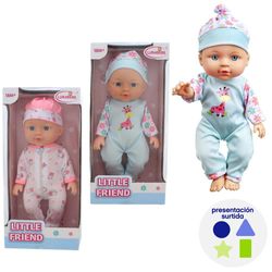 Muñeca Bebé con Gorro