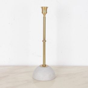 Candelero Con Base Marmol 30 Cm