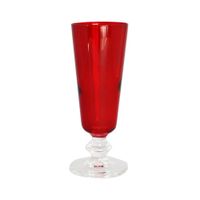 Copa Champagne Roja 6 oz