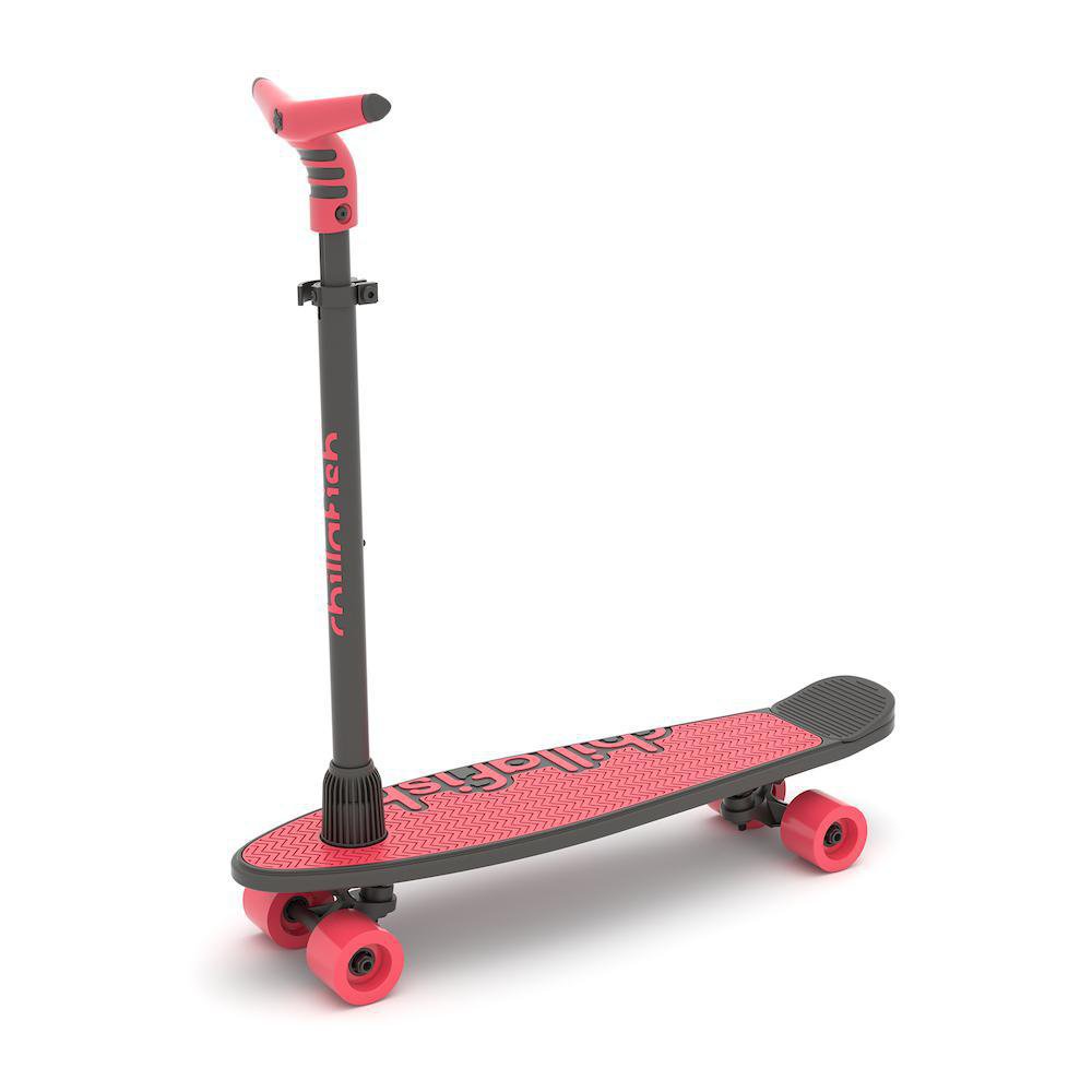 Patineta 2 en 1 de 61.5 Cm Color Coral Skateboard de Coral