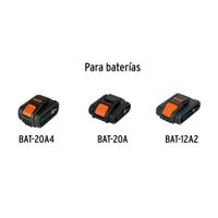 Cargador de Baterías de Ion Litio de 12 y 20 V