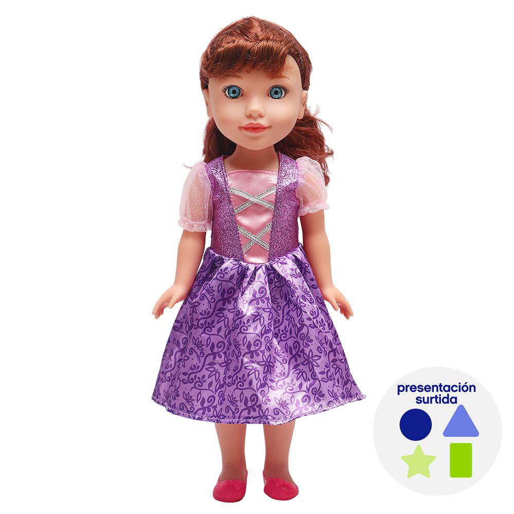Muñeca Princesa de 36 Cm Diseños Surtidos Muñeca Princesa Vestidos Variados de 36 cm