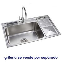 Lavaplatos 1 Fosa 668 Acero Inoxidable - Prymium