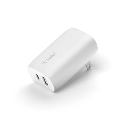 Cargador de Pared Dual Usb-C 37 W Blanco