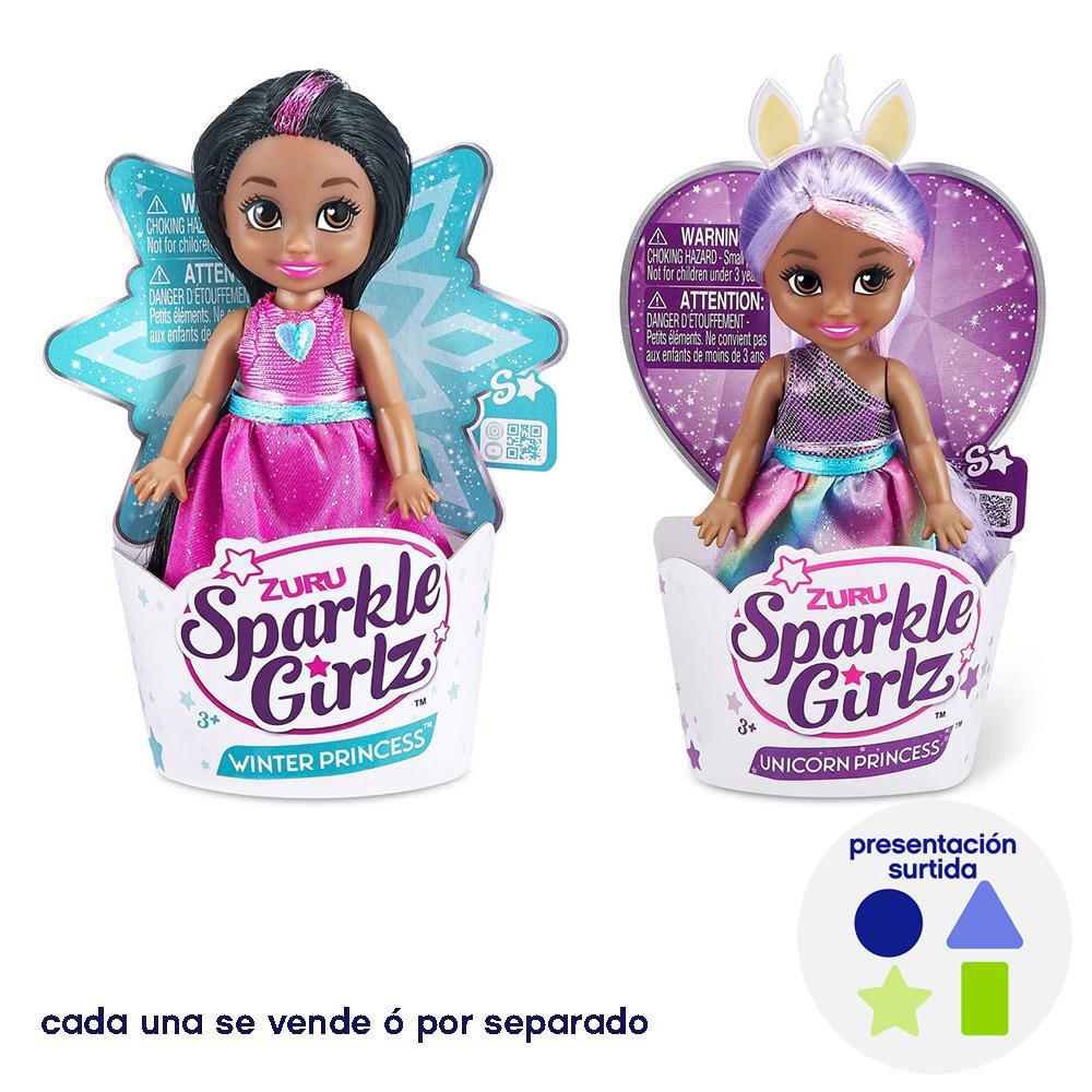 Muñeca Sparkle Girlz Princesa 3+ Años Diseños Surtidos Muñeca Sparkle Girlz Princesa Unico…