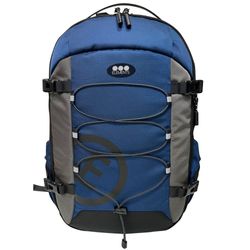 Mochila Cómoda Multifuncional Resistente Azul y Gris