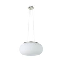 Lampara de Colgar Óptica Blanca 28 Cm