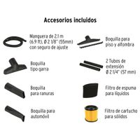 Aspiradora de Sólidos y Líquidos 16 Gal