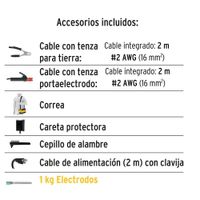 Mini Soldadora Inversora Bi-Voltaje 130/110 A - Pretul