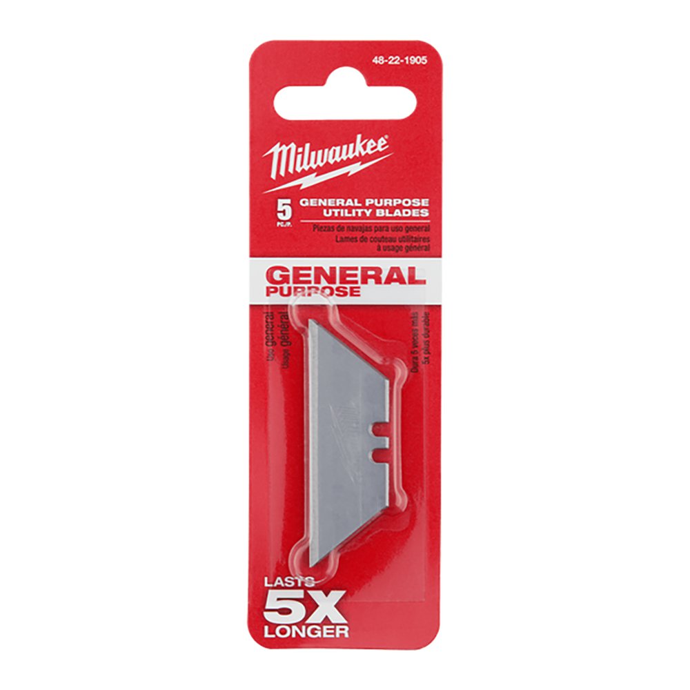 Set de 5 Cuchillas Multiusos de Repuesto Repuesto para Cuchilla Multiusos 5 Pzas - Milwaukee Electric