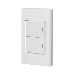 Interruptor Sencillo + Interruptor de 3 Vías 1.5 Módulos Blanco - Volteck