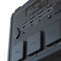 Generador Eléctrico Titan UPS de Respaldo 1200 W
