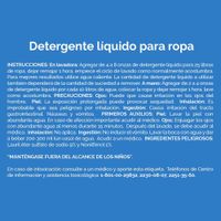 Detergente Líquido para Ropa 8 Gal