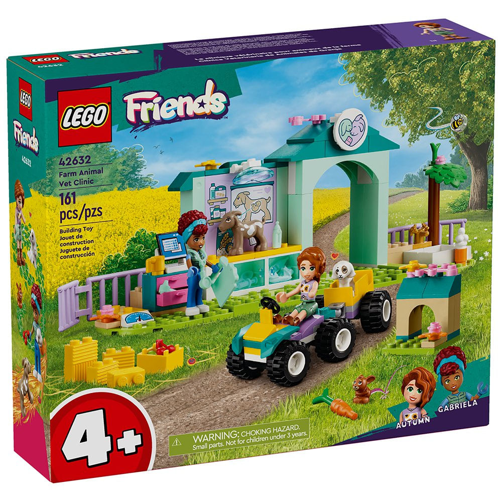 LEGO Friends Clínica Veterinaria de Animales de Granja #42632 de 161 Piezas