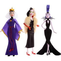 Set de 3 Muñecas Villanas de Disney