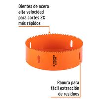 Broca Sierra Bimetálica de 6 Plg
