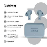 Audífonos Inalámbricos TWS Azul - Cubitt