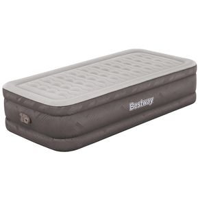 Colchón Inflable Twin Tough Guard Café