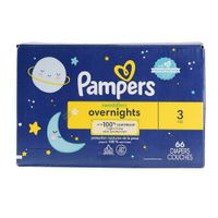 Pañales Overnight  T3 66 Unidades