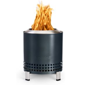 Firepit Mesa XL Gris Metálico Inoxidable 8.6 X 7 Plg - Solo Stove