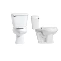 Sanitario de Dos Piezas Elongado Alto Pro Blanco