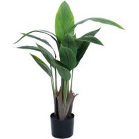 Planta Artificial Strelitzia con Maceta 90 Cm