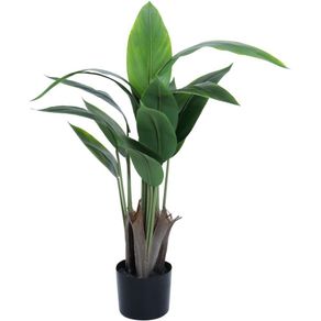 Planta Artificial Strelitzia con Maceta 90 Cm