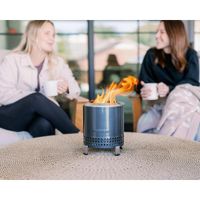 Firepit Mesa XL Gris Metálico Inoxidable 8.6 X 7 Plg - Solo Stove