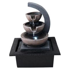 Fuente Diseño Jarras con Luz LED