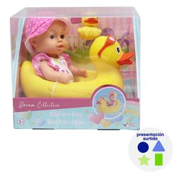 Muñeca bebé para el Baño con Accesorios