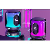 Bocina Portátil con Luces LED BeatWave