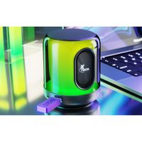 Bocina Portátil con Luces LED BeatWave