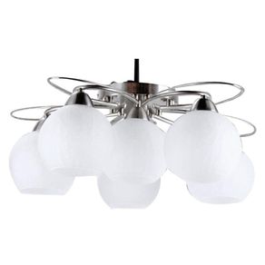 Lámpara de Techo Níquel Satinado 6L E27 40 W
