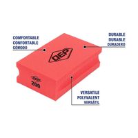 Bloque de Lijado Diamantado Rojo Grano 200