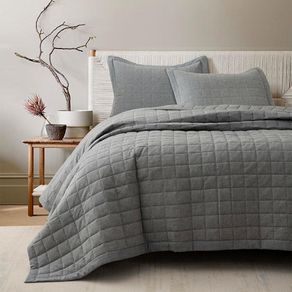Set de Cubrecama Melange Gris King