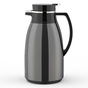 Termo 1 L Acero Inoxidable Negro Metálico